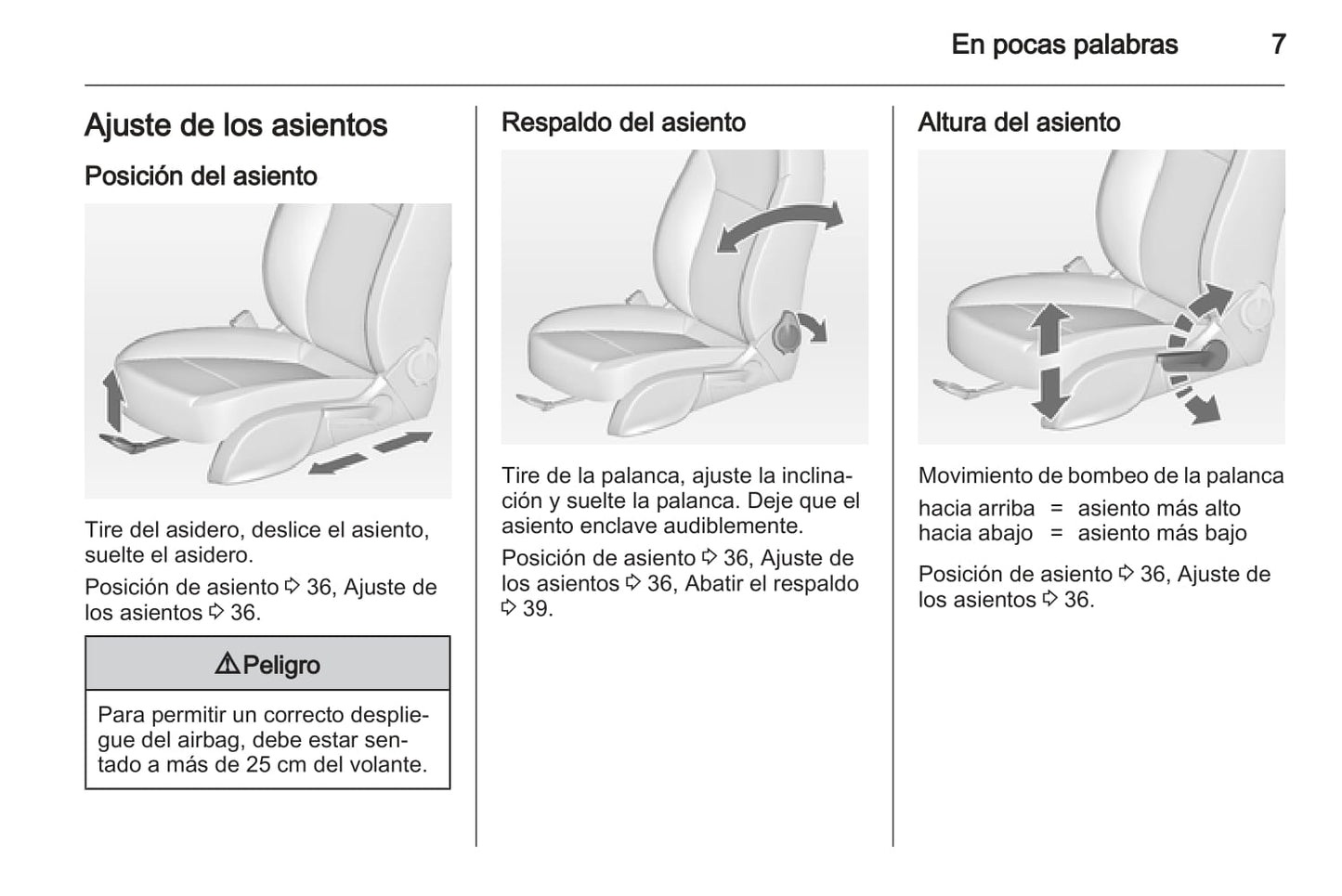 2012 Opel Astra GTC Owner's Manual | Spanish