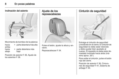 2012 Opel Astra GTC Owner's Manual | Spanish