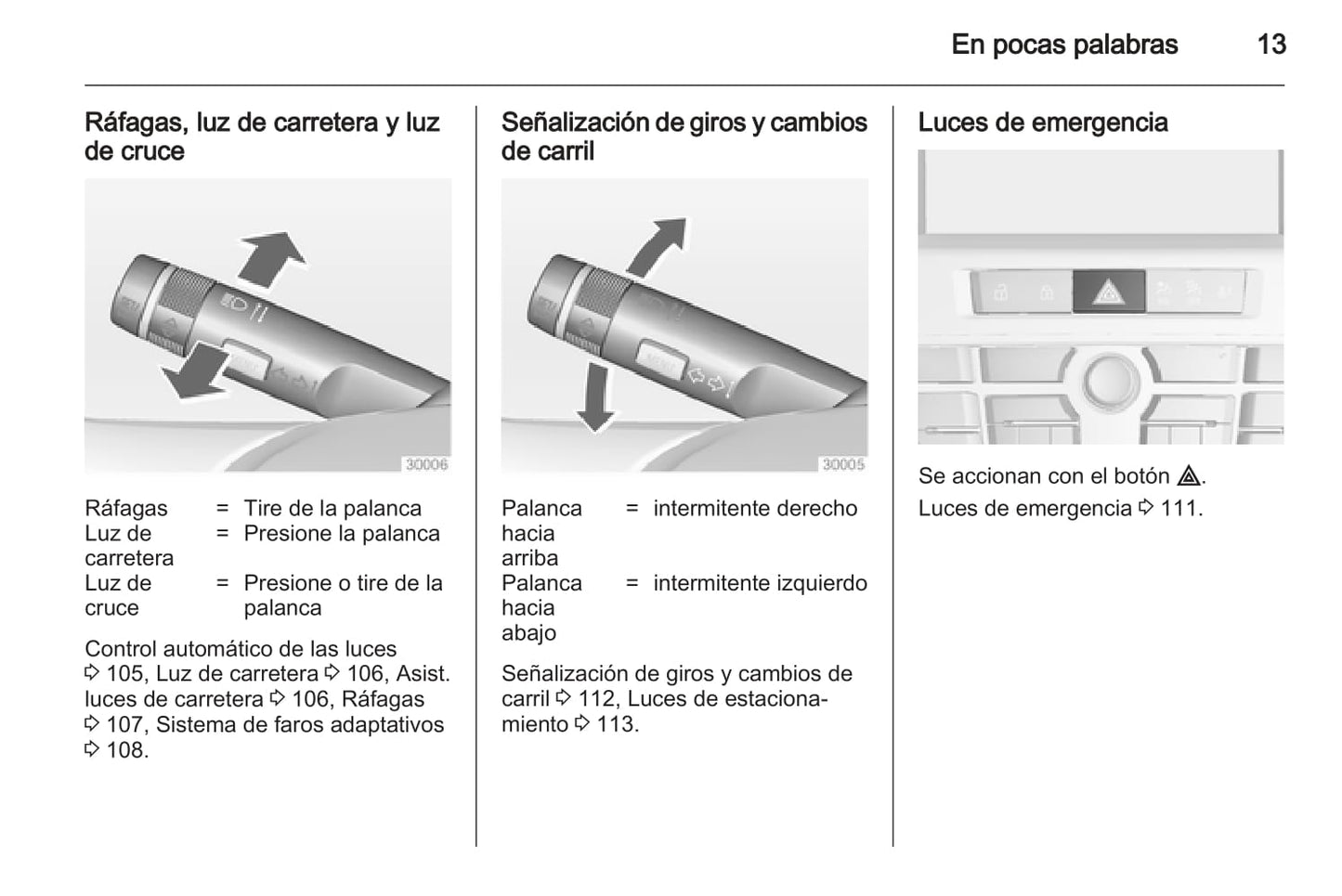 2012 Opel Astra GTC Owner's Manual | Spanish