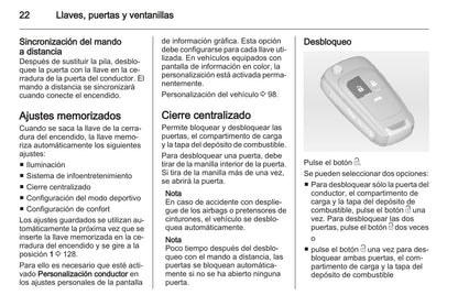 2012 Opel Astra GTC Owner's Manual | Spanish