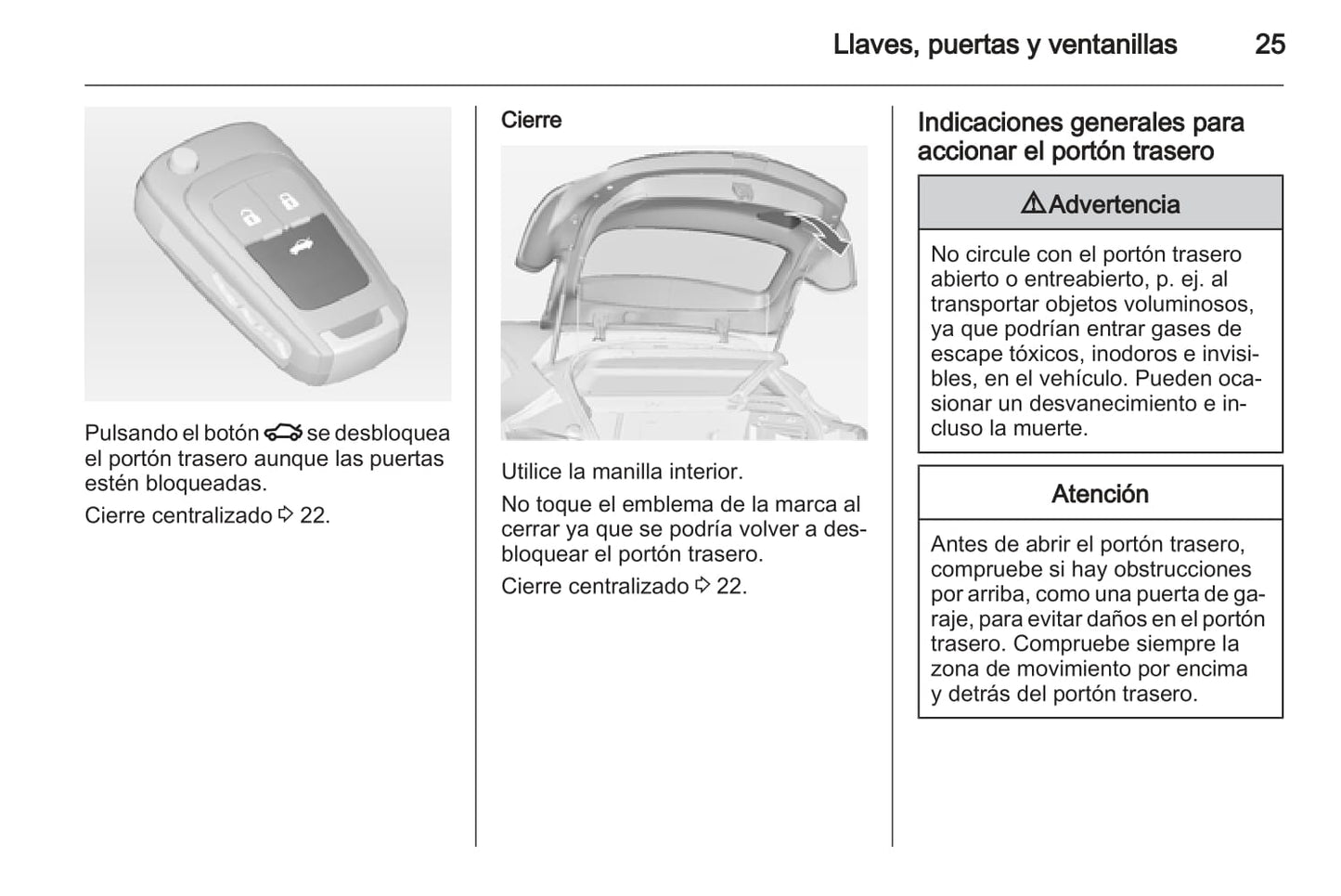 2012 Opel Astra GTC Owner's Manual | Spanish