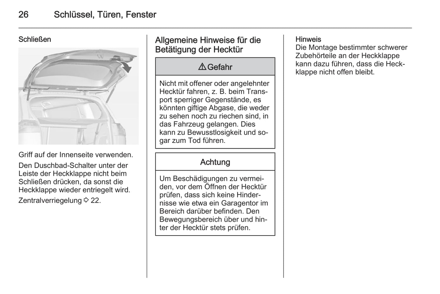 2014 Opel Zafira Tourer Gebruikershandleiding | Duits