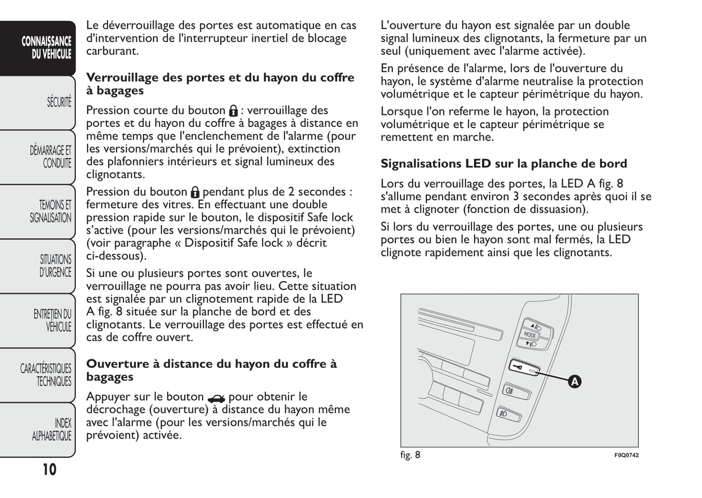 2014-2015 Fiat Bravo Gebruikershandleiding | Frans