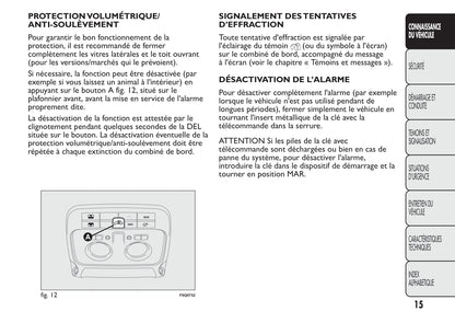 2014-2015 Fiat Bravo Gebruikershandleiding | Frans