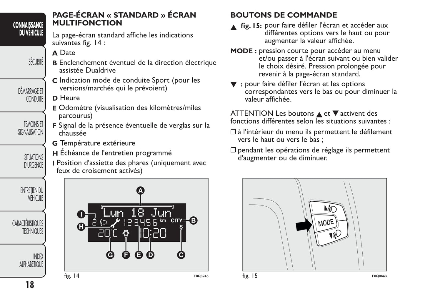 2014-2015 Fiat Bravo Gebruikershandleiding | Frans