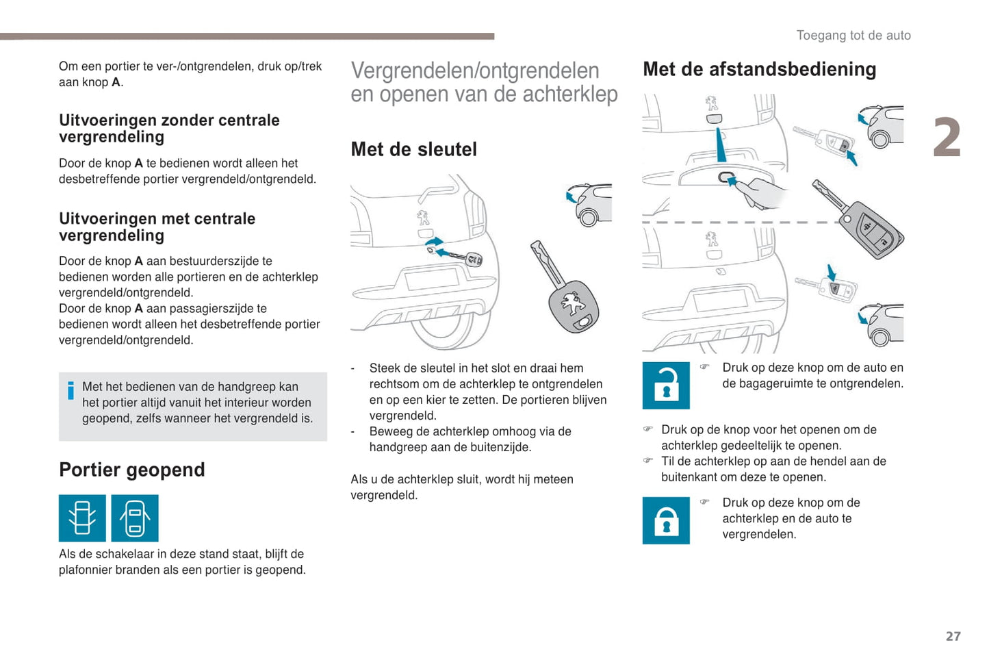 2018-2022 Peugeot 108 Gebruikershandleiding | Nederlands