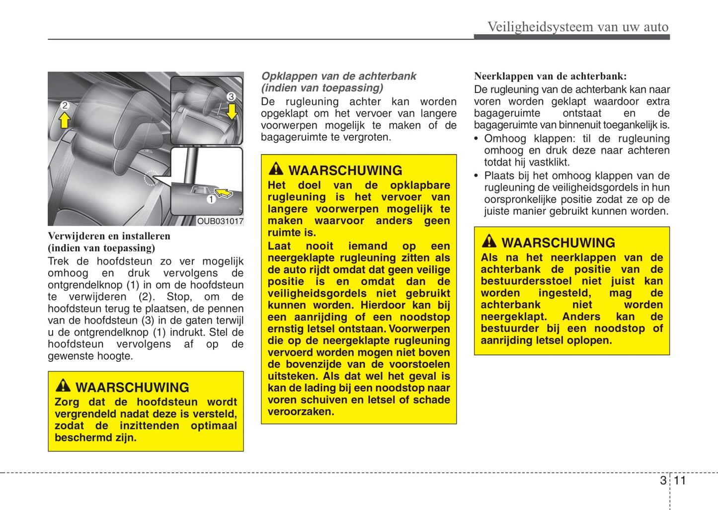 2011-2012 Kia Rio Gebruikershandleiding | Nederlands