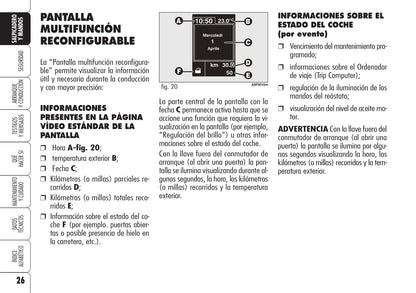 2006-2008 Alfa Romeo Brera Manuel du propriétaire | Espagnol