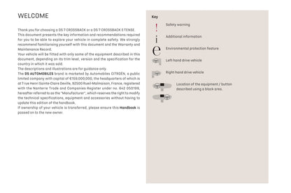 2019-2021 DS Automobiles DS 7 Crossback Gebruikershandleiding | Engels