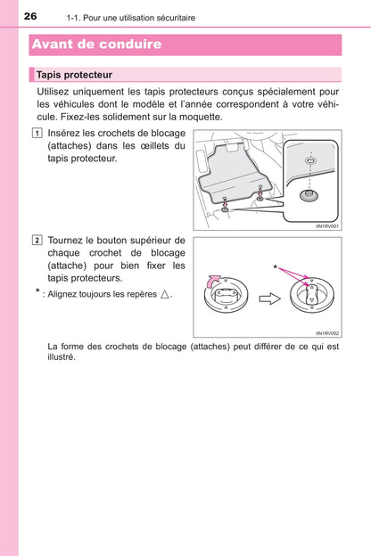 2016-2019 Toyota RAV4 Manuel du propriétaire | Français