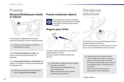 2012-2014 Peugeot 107 Gebruikershandleiding | Spaans