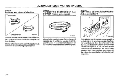 2001-2002 Hyundai Sonata Bedienungsanleitung | Niederländisch