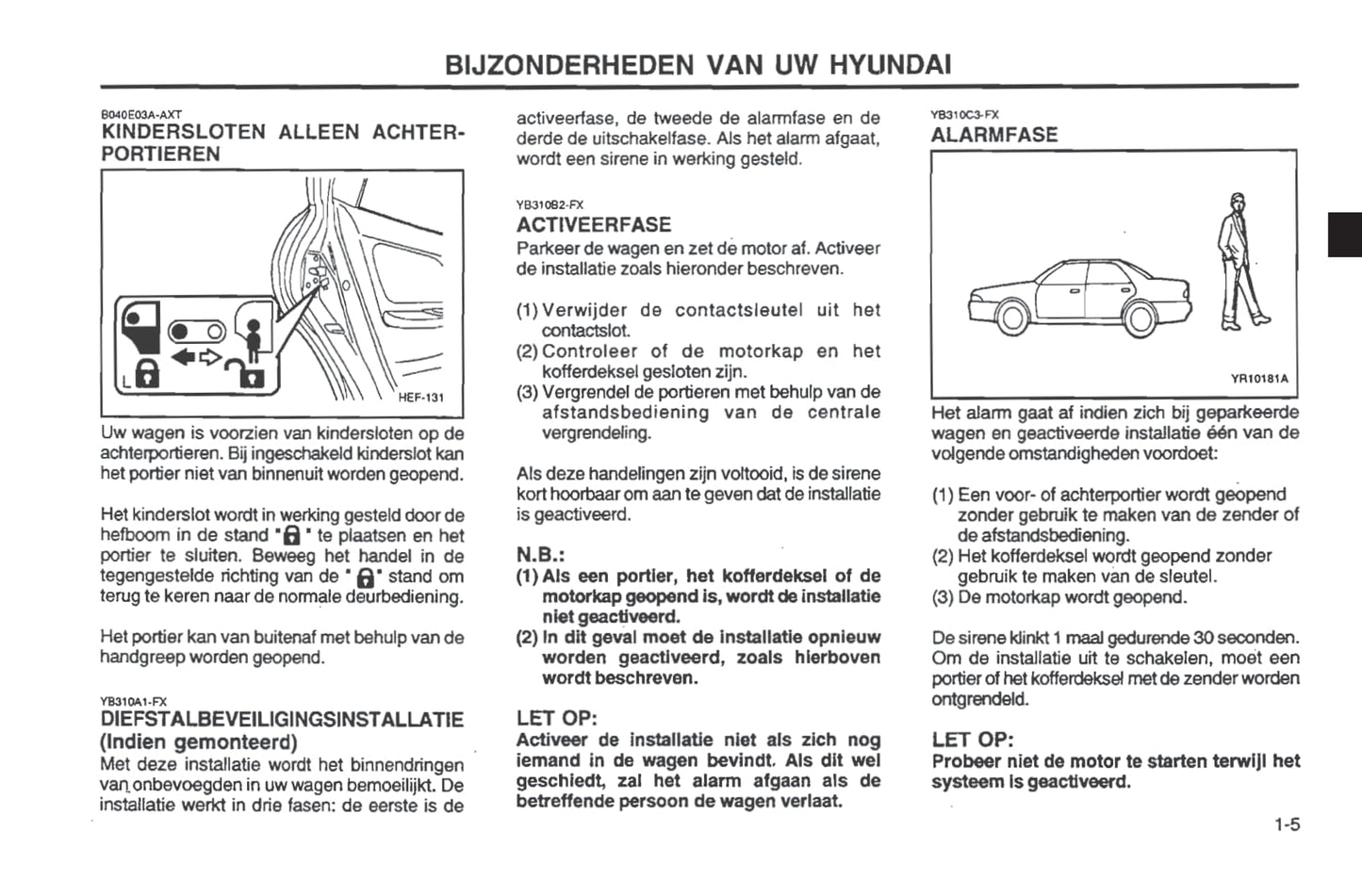 2001-2002 Hyundai Sonata Bedienungsanleitung | Niederländisch