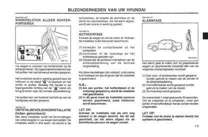 2001-2002 Hyundai Sonata Bedienungsanleitung | Niederländisch