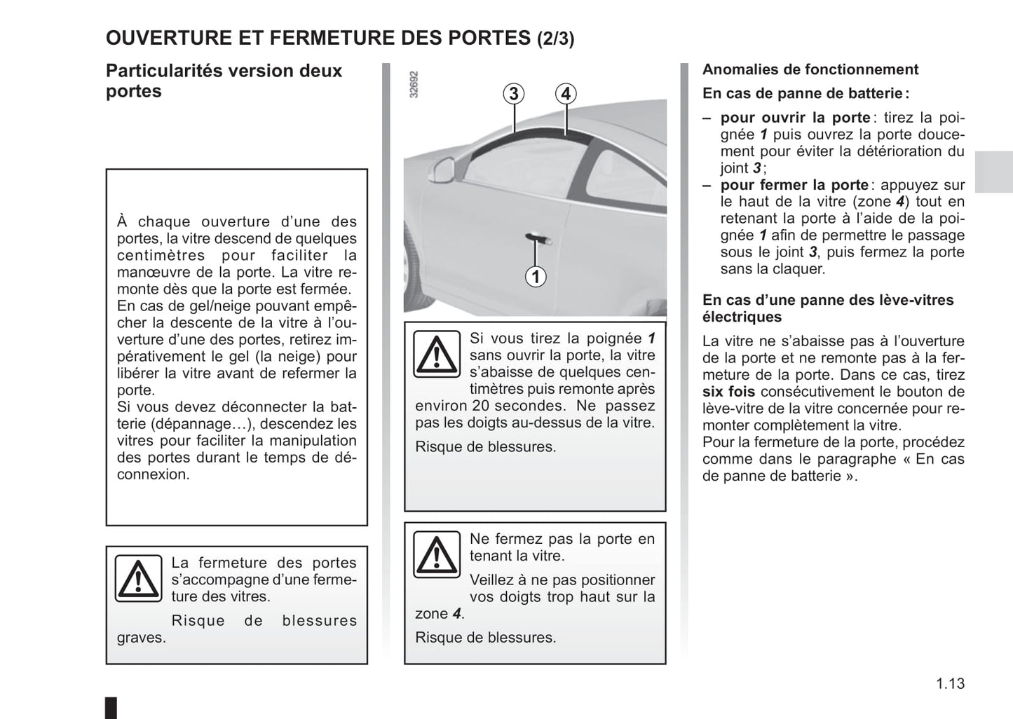 2013-2015 Renault Laguna Manuel du propriétaire | Français