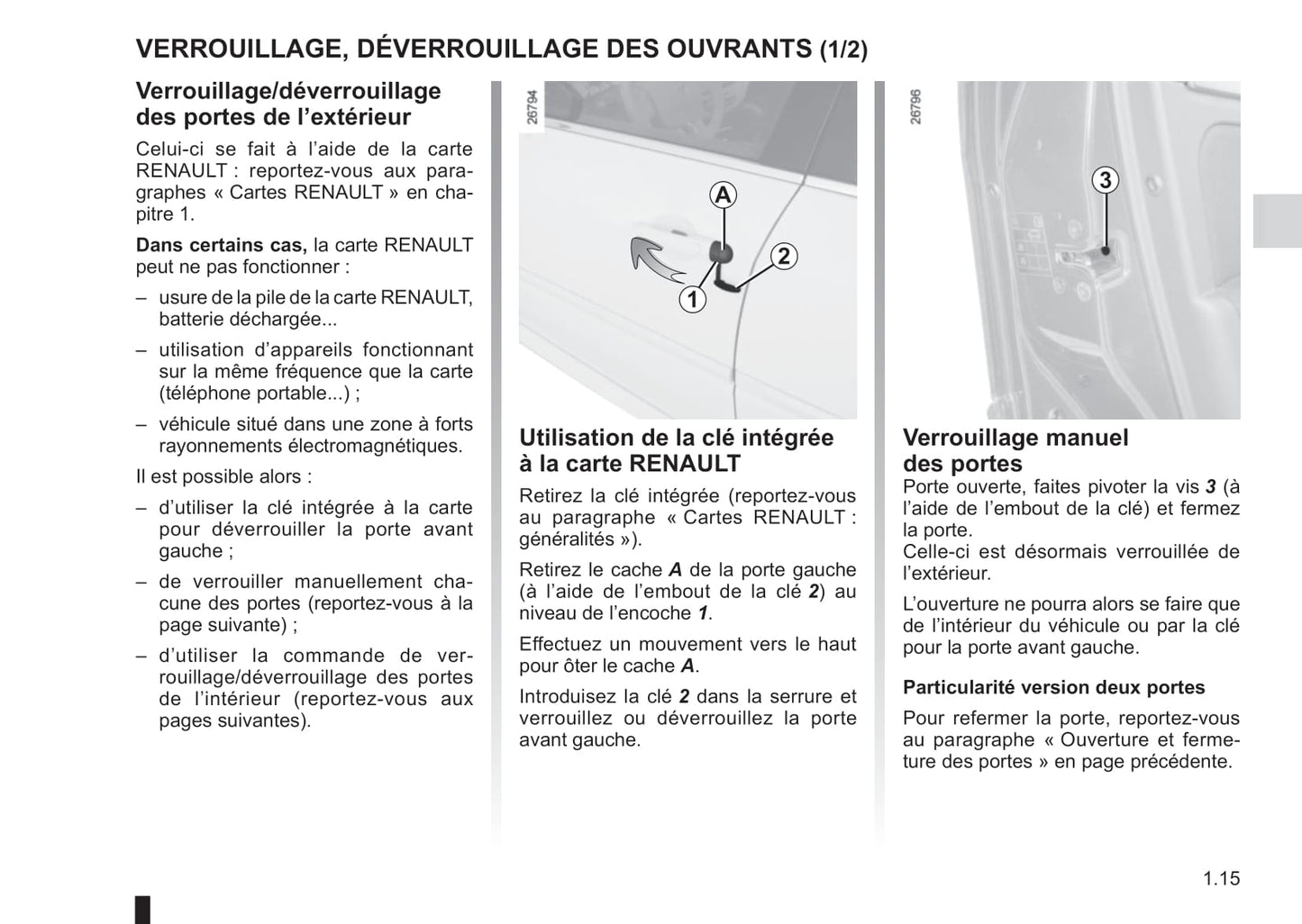 2013-2015 Renault Laguna Manuel du propriétaire | Français