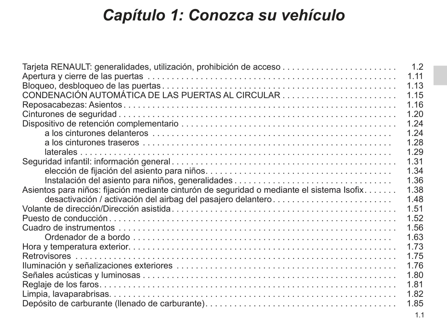 2016-2019 Renault Clio Manuel du propriétaire | Espagnol