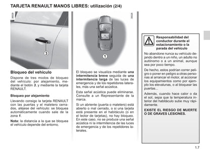 2016-2019 Renault Clio Manuel du propriétaire | Espagnol