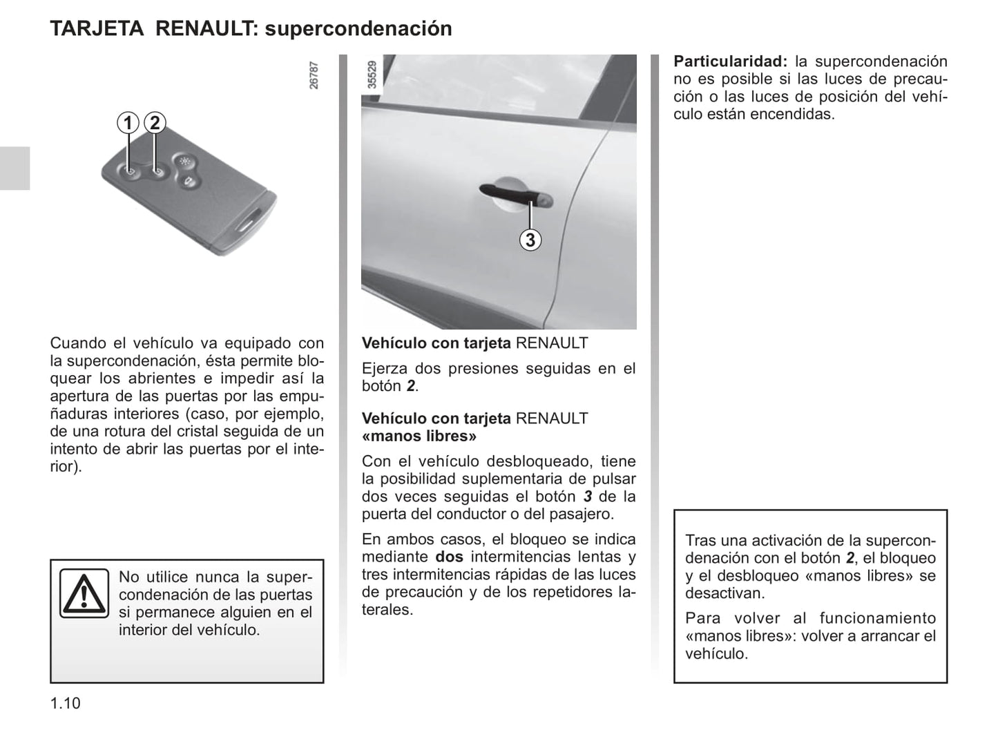 2016-2019 Renault Clio Manuel du propriétaire | Espagnol