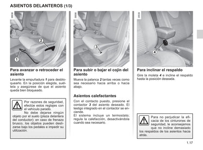 2016-2019 Renault Clio Manuel du propriétaire | Espagnol