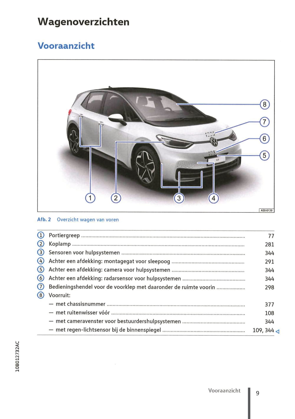 2020-2023 Volkswagen ID.3 Bedienungsanleitung | Niederländisch