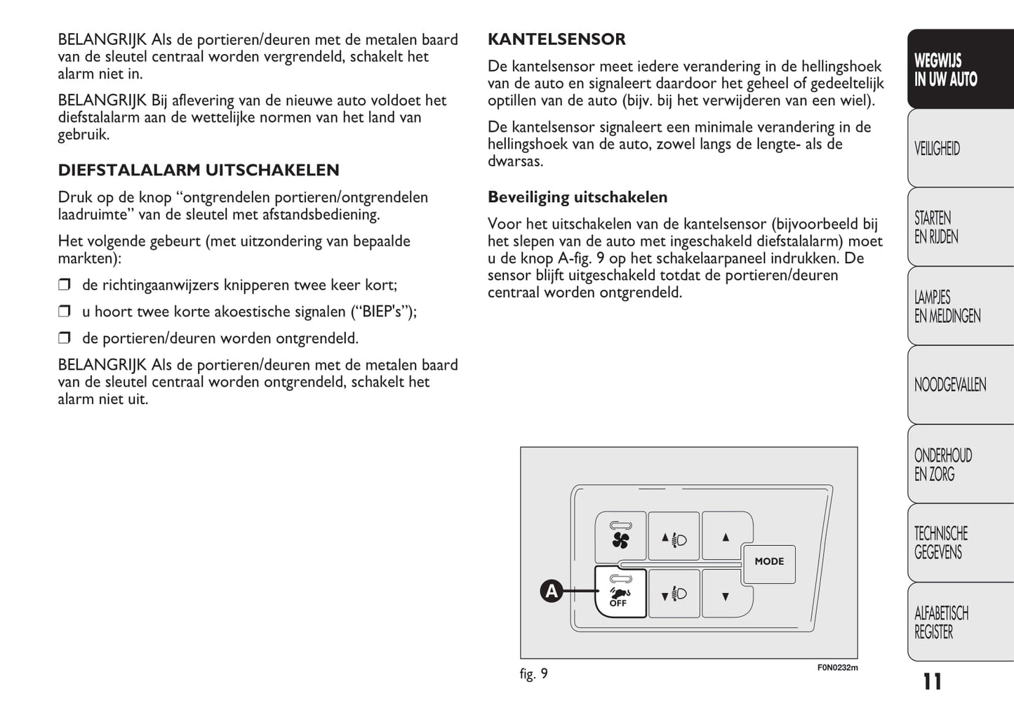 2012-2013 Fiat Ducato Gebruikershandleiding | Nederlands