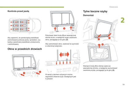 2017-2019 Citroën E-Mehari Bedienungsanleitung | Polnisch