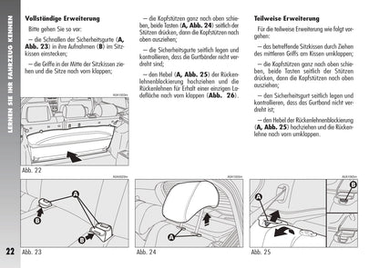 2007-2010 Alfa Romeo 147 Bedienungsanleitung | Deutsch