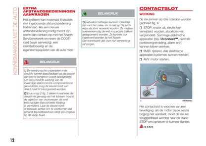 2016-2022 Abarth 595 Gebruikershandleiding | Nederlands