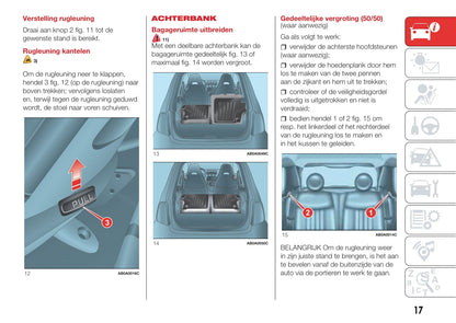 2016-2022 Abarth 595 Gebruikershandleiding | Nederlands