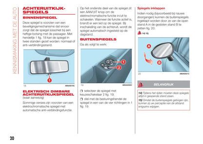 2016-2022 Abarth 595 Gebruikershandleiding | Nederlands