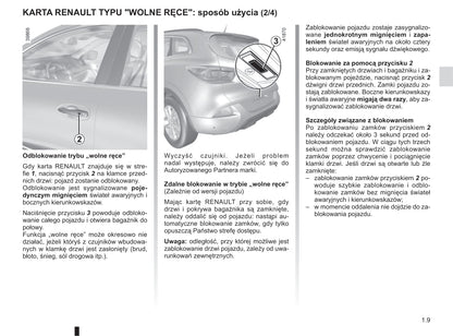 2015-2018 Renault Kadjar Manuel du propriétaire | Polonais