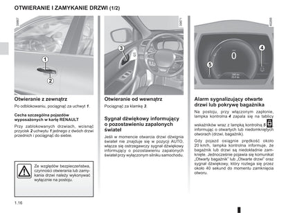 2015-2018 Renault Kadjar Manuel du propriétaire | Polonais