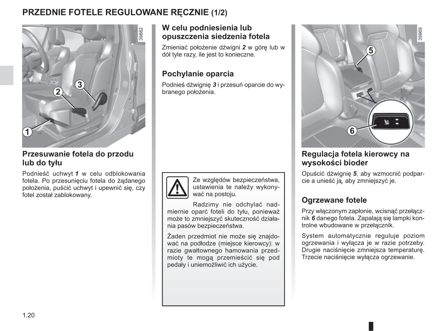 2015-2018 Renault Kadjar Manuel du propriétaire | Polonais