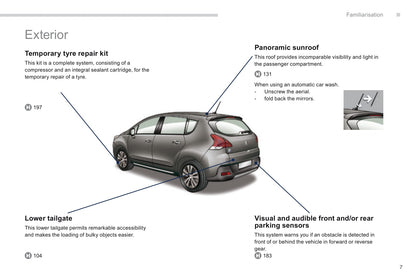 2013-2015 Peugeot 3008 HYbrid4 Manuel du propriétaire | Anglais