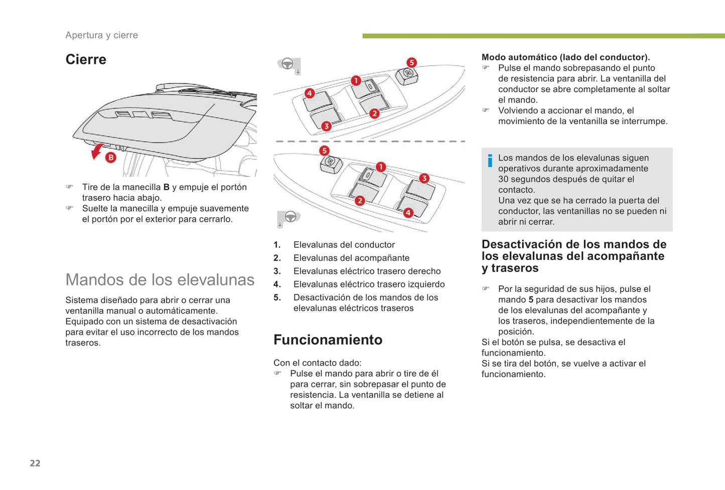 2017-2020 Citroën C-Zero Gebruikershandleiding | Spaans