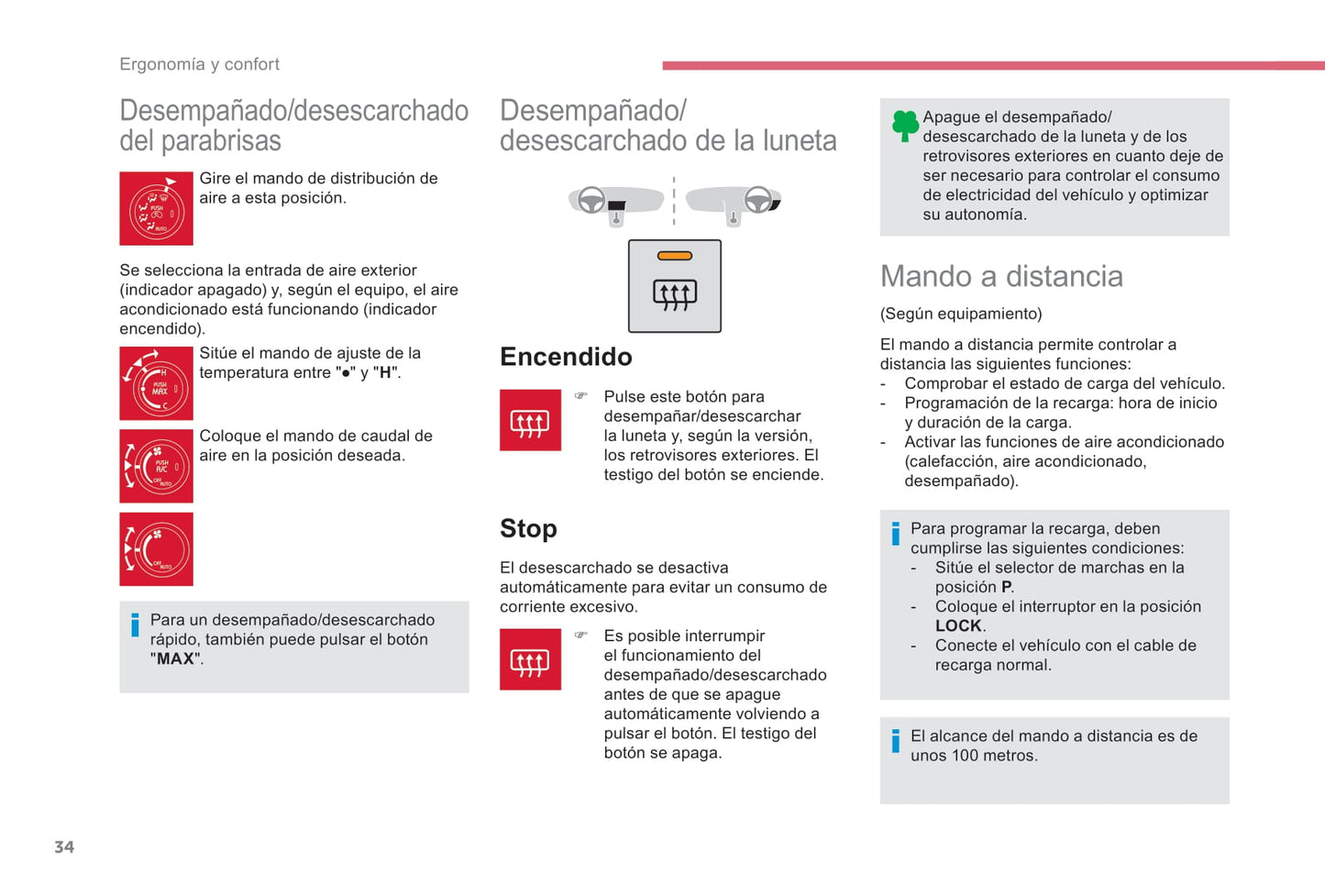 2017-2020 Citroën C-Zero Gebruikershandleiding | Spaans