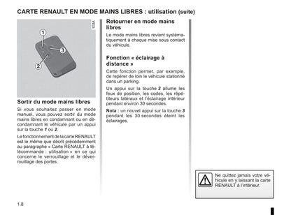 2009-2010 Renault Vel Satis Owner's Manual | French