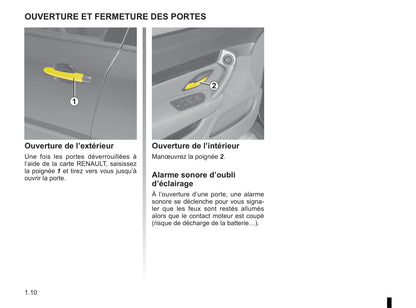 2009-2010 Renault Vel Satis Owner's Manual | French