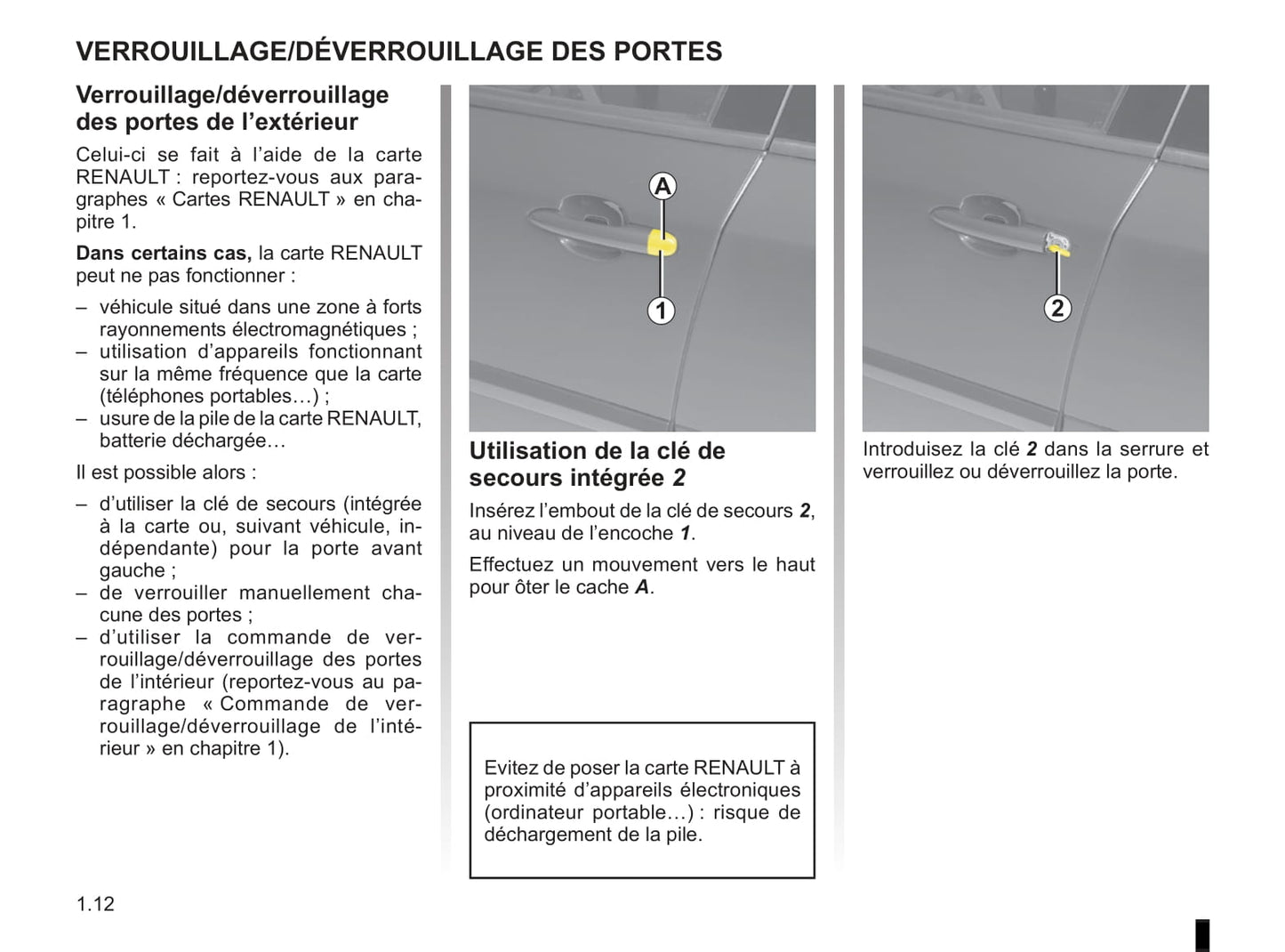 2009-2010 Renault Vel Satis Owner's Manual | French