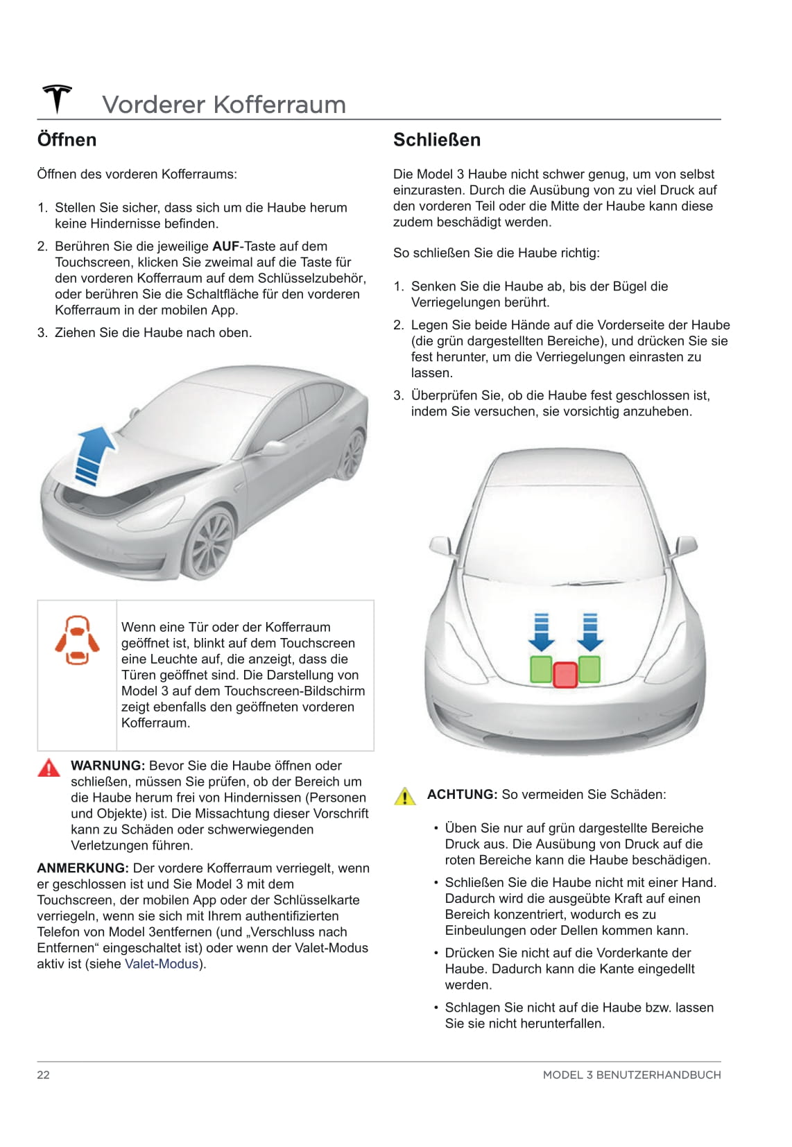 2020 Tesla Model 3 Manuel du propriétaire | Allemand