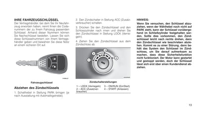 2006-2011 Jeep Compass Manuel du propriétaire | Allemand