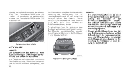 2006-2011 Jeep Compass Manuel du propriétaire | Allemand