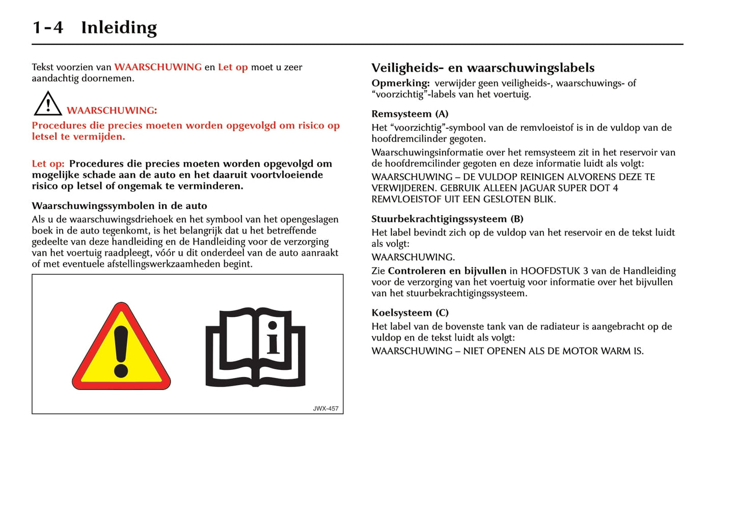 1996-2002 Jaguar XK Bedienungsanleitung | Niederländisch