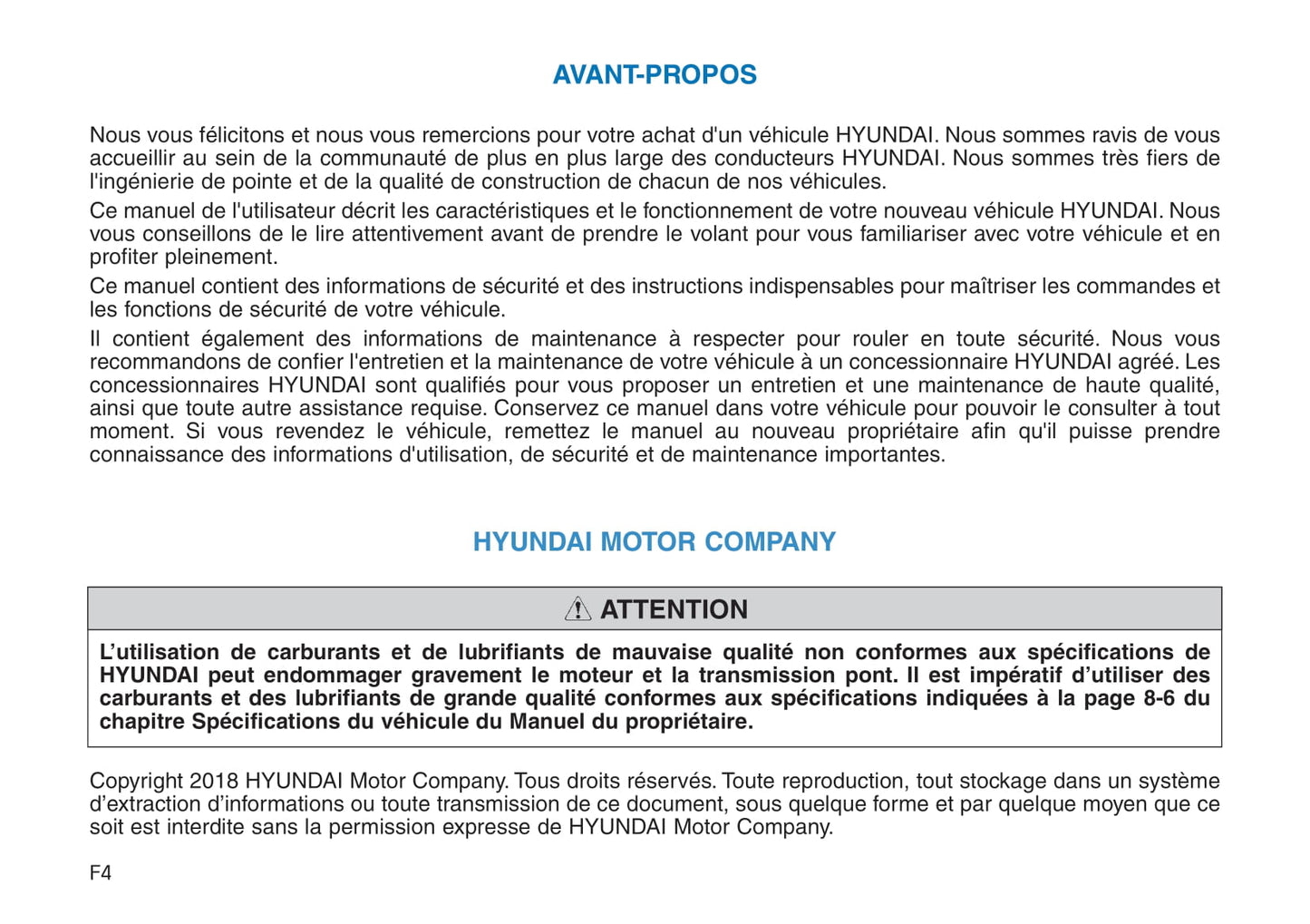 2018-2019 Hyundai Ioniq Hybrid Gebruikershandleiding | Frans