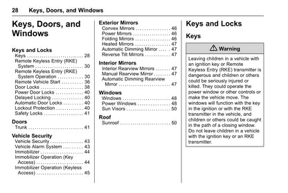 2017 Chevrolet Impala Owner's Manual | English