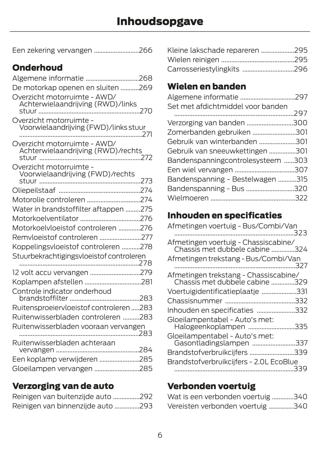 2020 Ford Transit Gebruikershandleiding | Nederlands