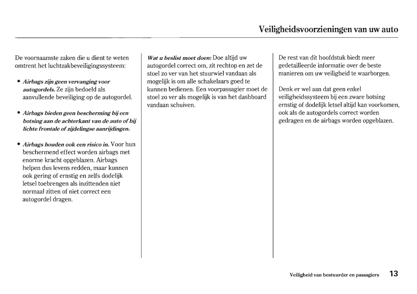 2006-2007 Honda Civic Bedienungsanleitung | Niederländisch