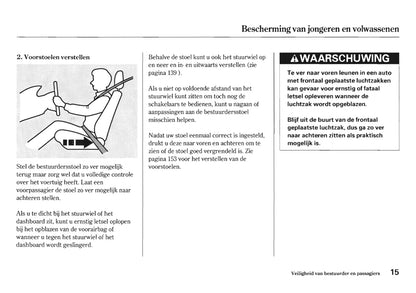 2006-2007 Honda Civic Bedienungsanleitung | Niederländisch