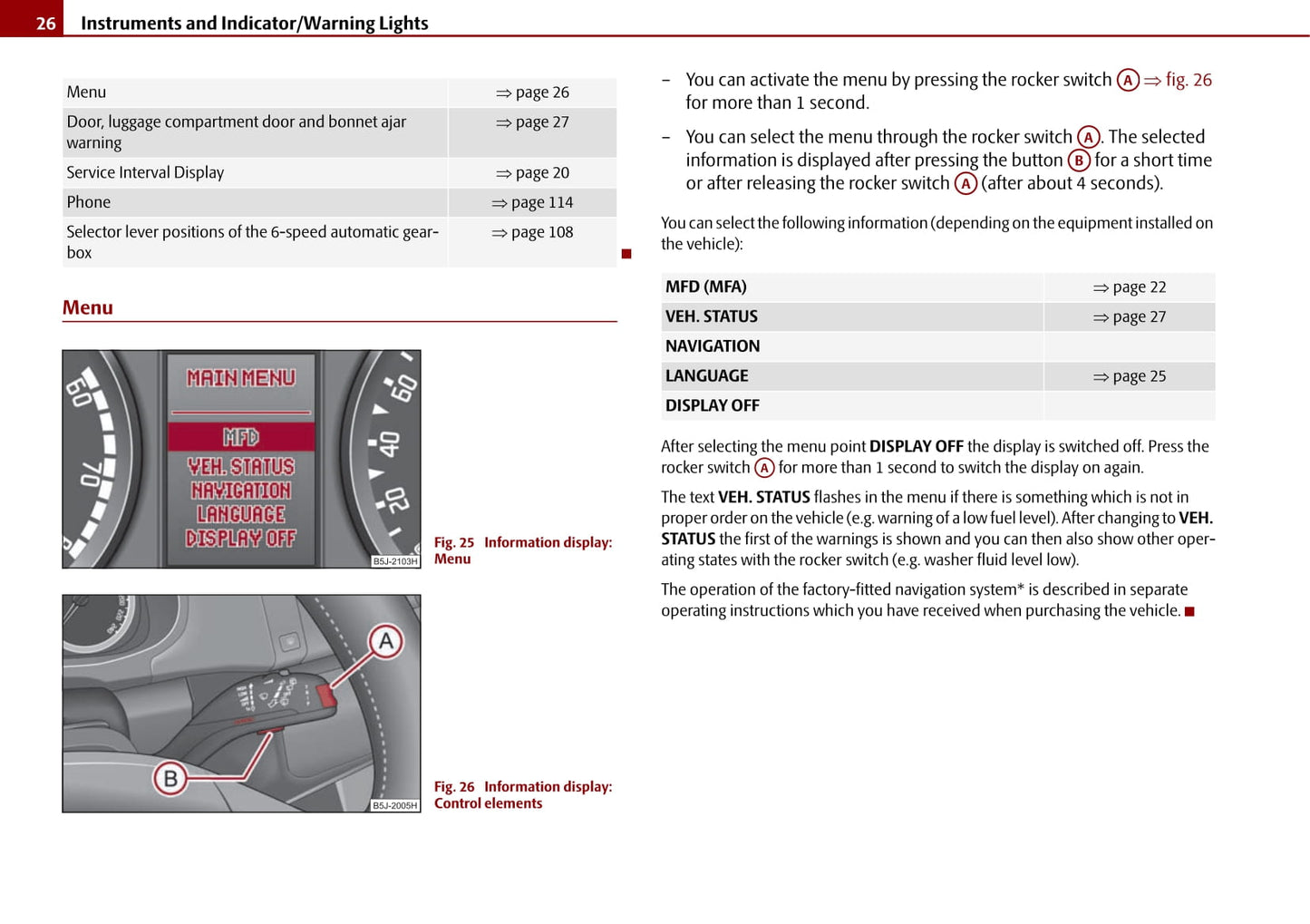 2009-2010 Skoda Roomster Owner's Manual | English